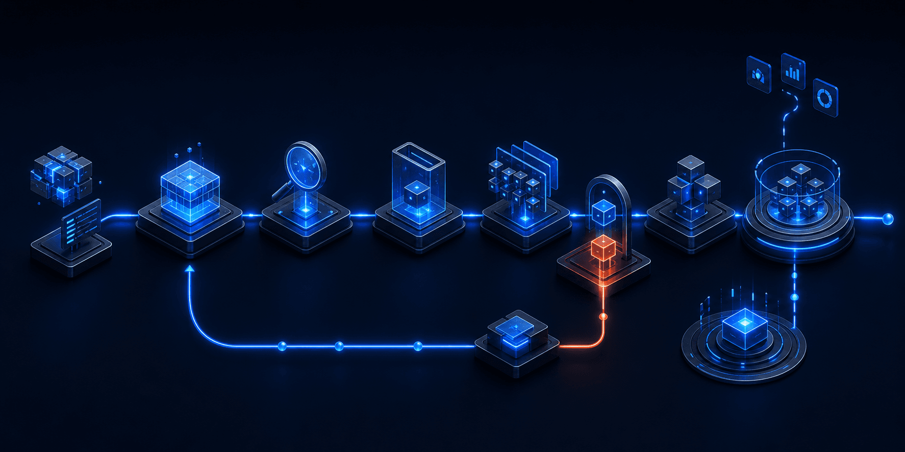 A secure software delivery pipeline with embedded analysis gates and a closed remediation loop