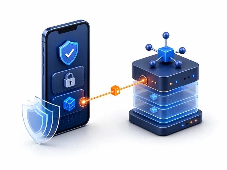 Mobile Testing security testing illustration