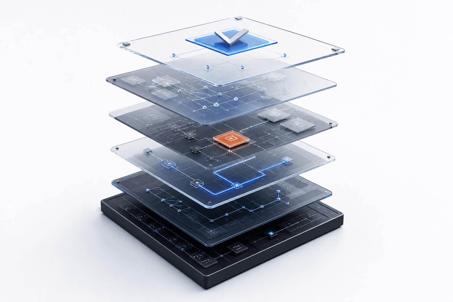 Layered security evidence moving from validated finding to remediation and verified closure